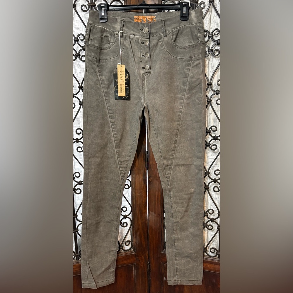 Premium Denim Skinny Grey Jeans